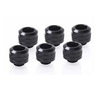Lot de 6 Raccords à compression pour Tube Ø13mm Alphacool Eiszapfen Pro (Noir)