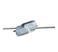 Raccord câble jonction fil Horizont Gripple Argenté 2x3,25 mm