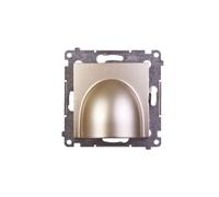 Raccord câble or mat diamètre Simon 54 DPK1.01/44