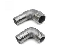 Raccord cannelé 6 mm-50 mm x 1/4" 3/8" 1/2" 3/4" 1" 1,25" 1,5" 2" BSP mâle SS304 en acier inoxydable