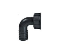 Raccord cannelé coudé F 1"/19mm