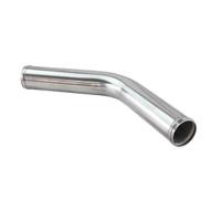 Raccord cannelé Tube en aluminium de type LS 0-180 degrés, tuyau d'aération performance automobile 51/63/76 mm, d'admission d'air froid universel, 1 pièce(51mm*45)
