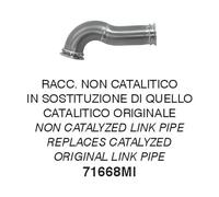 Raccord Central ARROW Non Catalytique Pour KTM RC 4T 390 2017-2020