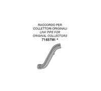 RACCORD CENTRAL ARROW RACING POUR BMW R NINE T SCRAMBLER 2016-2019