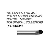 Arrow Stock Collectors Suzuki Gsx-r 600/750 I.e´06-07 Link Pipe Argenté