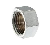 Raccord chromé en laiton à tête cylindrique IG 3/4 pouce - raccords filetés résistants à la corrosion - raccords pour installations d'eau