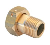 Raccord compteur d'eau - SOMATHERM - Mâle Ø 1/2"" - Écrou prisonnier Ø 3/4""