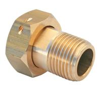 Raccord compteur d'eau - SOMATHERM - Mâle Ø 3/4"" - Écrou prisonnier - Laiton - Installation facile