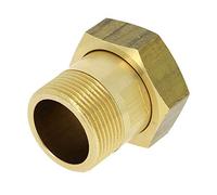 Raccord compteur laiton mâle 33-42 femelle écrou libre 40-49