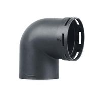 Raccord Conduit - Connecteur Chauffage Auto 60/75 Mm, Coude Sortie Tuyau | Embout Échappement Adapté Chauffage Stationné Eberspächer Accessoires