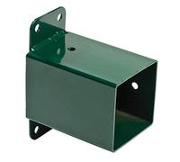 Raccord connecteur Mural de balançoire Vert 90x90 mm Bois carré