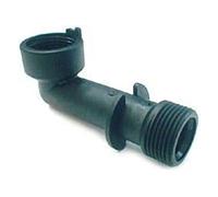 Raccord cote aspiration noir - nettoyeur haute pression