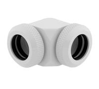 Raccord coudé 14 mm Corsair XF Hardline 90 blanc - Lot de deux (CX-9052020-WW)
