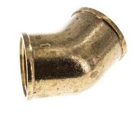Raccord coudé 45° en laiton Rp 1'' 16 Bar