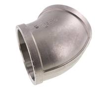 Raccord coudé 45° Rp 4'' en acier inoxydable 16 Bar