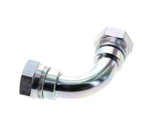 Raccord coudé 90deg G1'' Femelle Haute Pression Acier 60° Cône 150bar (2107.5psi) Hydraulique