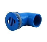 Raccord coudé à 90 degrés/direct for tuyau en PVC bleu, 20/25/32/40/50 mm, raccord d'entrée/sortie d'irrigation(Orange,40mm)