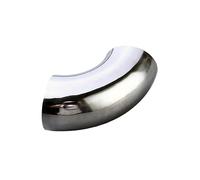 Raccord coudé à 90 degrés en acier inoxydable SUS 316L de 29 mm ID 32 mm OD
