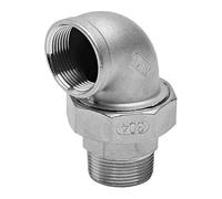 Raccord Coudé À 90 Degrés Fileté Femelle Vers Mâle, 1/2", 3/4", 1", 1-1/4", 1-1/2", 2", En Acier Inoxydable 304(3/4")
