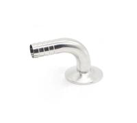 Raccord coudé à 90° Tri Clamp SS304 - Raccord cannelé for tuyau sanitaire for plomberie et CVC (12,7 mm - 102 mm)(16mmx Ferrule 50.5)