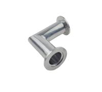Raccord coudé à angle droit for tube sous vide KF16, KF25, KF40, KF50, adaptateur à trois brides, bride à 90 degrés(KF16)