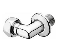 Raccord coudé chromé - F 20 x 27 mm / M 15 x 21 mm PRESTO