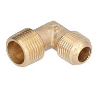 Raccord coudé de compresseur en laiton |Connecteur M21 mâle à M19 femelle à 90 degrés |Accessoire pneumatique robuste pour outils/systèmes