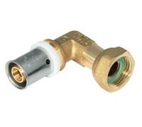 Raccord coude écrou libre 16x2 F 1/2 - - MU0892005160