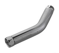 Raccord coudé en acier inoxydable 135 degrés pour pommeau de douche et pulvérisateur supérieur fixe G1/2" filetage mâle vers femelle (L)