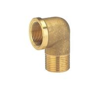 Raccord coudé de tuyau GARDENA 07284-20 laiton 30,3 mm (1\ ) (filet int.), 33,25 mm (1\ ) (filet e