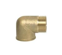 - Raccord coude en laiton m/f 1