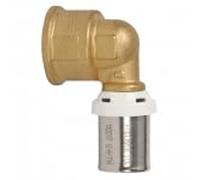 Raccord coudé femelle à sertir multicouche 20/27 - Ø26-3/4” - 30361-26-20 - Fixoconnect - Ayor