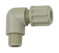 RIEGLER Riegler Raccord coudé à visser G 1/2, pour tuyau 9/12 mm, PP Quantité:1