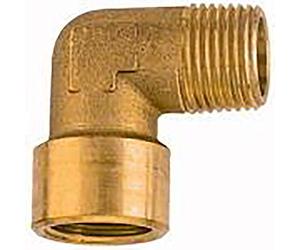 Raccord coudé intérieur/extérieur G/R 1/4, SW 13, pression de fonctionnement max. 60 bar, température de fonctionnement max. 150 °C, laiton vierge.