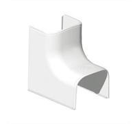 Raccord Coudé Interne pour Gouttière, Adapté pour Installation Climatiseur Dual-Trial Split, 110x75mm - Pack de 4