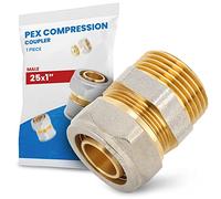 Raccord coudé PEX-AL-PEX - Raccord de serrage - Système sanitaire (25 x 1'' RM)