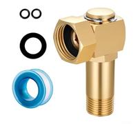 Raccord coudé pivotant en laiton pour dévidoir de tuyau 34 W interne 12 NPT filetage extérieur connecteur étanche pour irrigation de jardin antirouille rapide (1 pièce)