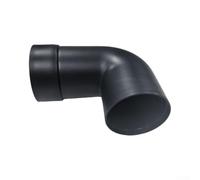 Raccord Coudé Plastique Pour Aspiration pour bois Raccord Coudé(1 PACK) | Réduit restriction air, augmente suction outil, design grand rayon, pour idéal travail bois