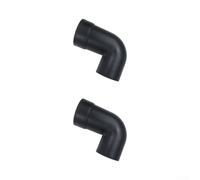 Raccord Coudé Plastique Pour Aspiration pour bois Raccord Coudé(2 PACK) | Réduit restriction air, augmente suction outil, design grand rayon, pour idéal travail bois