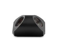 Raccord coudé pour G1/4 Ekwb EK-Quantum Torque Static FF 90° (Noir)