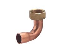 Raccord coudé prisonnier Cuivre Visser Ø14-15x21 NOYON & THIEBAULT