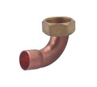 Raccord coudé prisonnier Cuivre Visser Ø22-26x34 NOYON & THIEBAULT