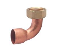 Raccord coudé prisonnier Cuivre Visser Ø28-26x34 NOYON & THIEBAULT