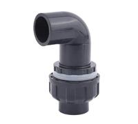 Raccord Coude PVC Alimentation Eau, Union Aquarium