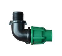 Raccord coude sortie mâle pour tuyau 16mm