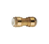 Raccord cuivre à clipser, manchon égal 22 mm, PUSH IT sans soudure