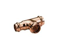 Té cuivre réduit à sertir Press - diamètre 28x18x28 mm CONEX BANNINGER