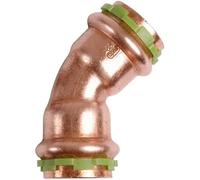 Raccord cuivre coudé 45° à sertir - Femelle - Ø 18 mm - Aalberts Integrated Piping Systems