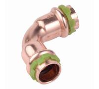 Raccord cuivre coudé 90° à sertir - Femelle - Ø 12 mm - Comap