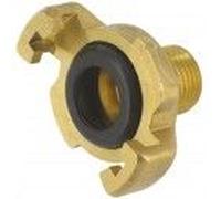 Raccord d' arrosage laiton cannel? express type raccord pompier ? 25 mm CAP VERT
